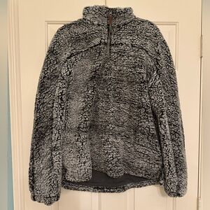 women’s quarter zip sherpa teddy jacket - thread and supply!